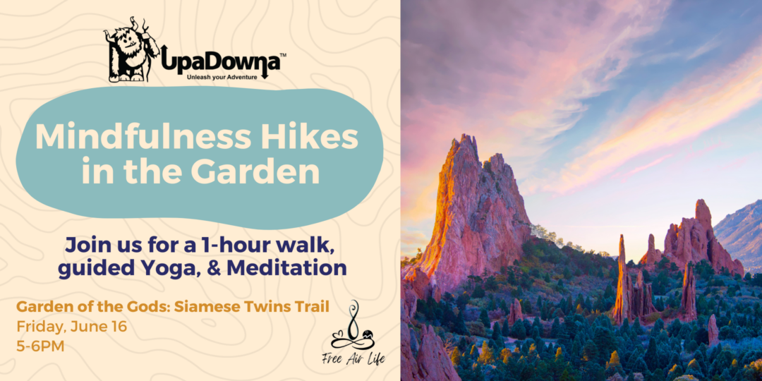 Join us for mindfulness hikes in the garden