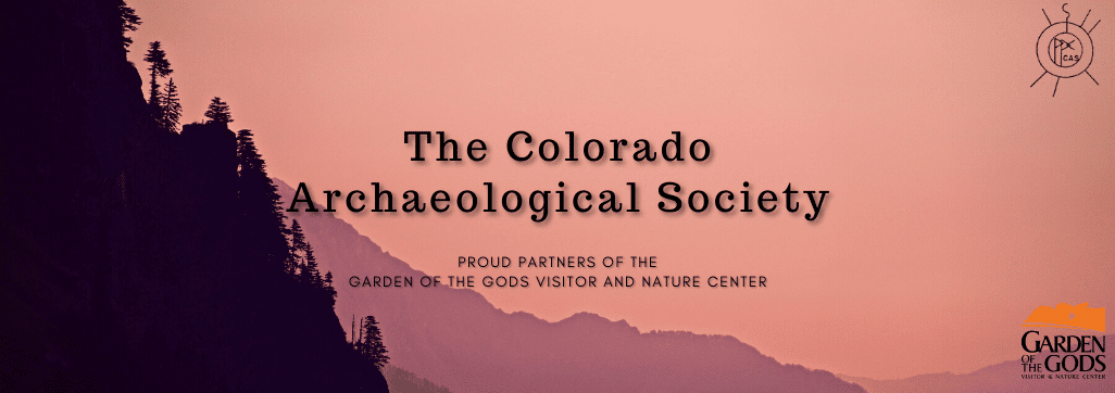 Colorado Archaeological society flyer