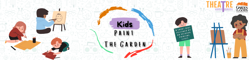 Kids Paint the Garden