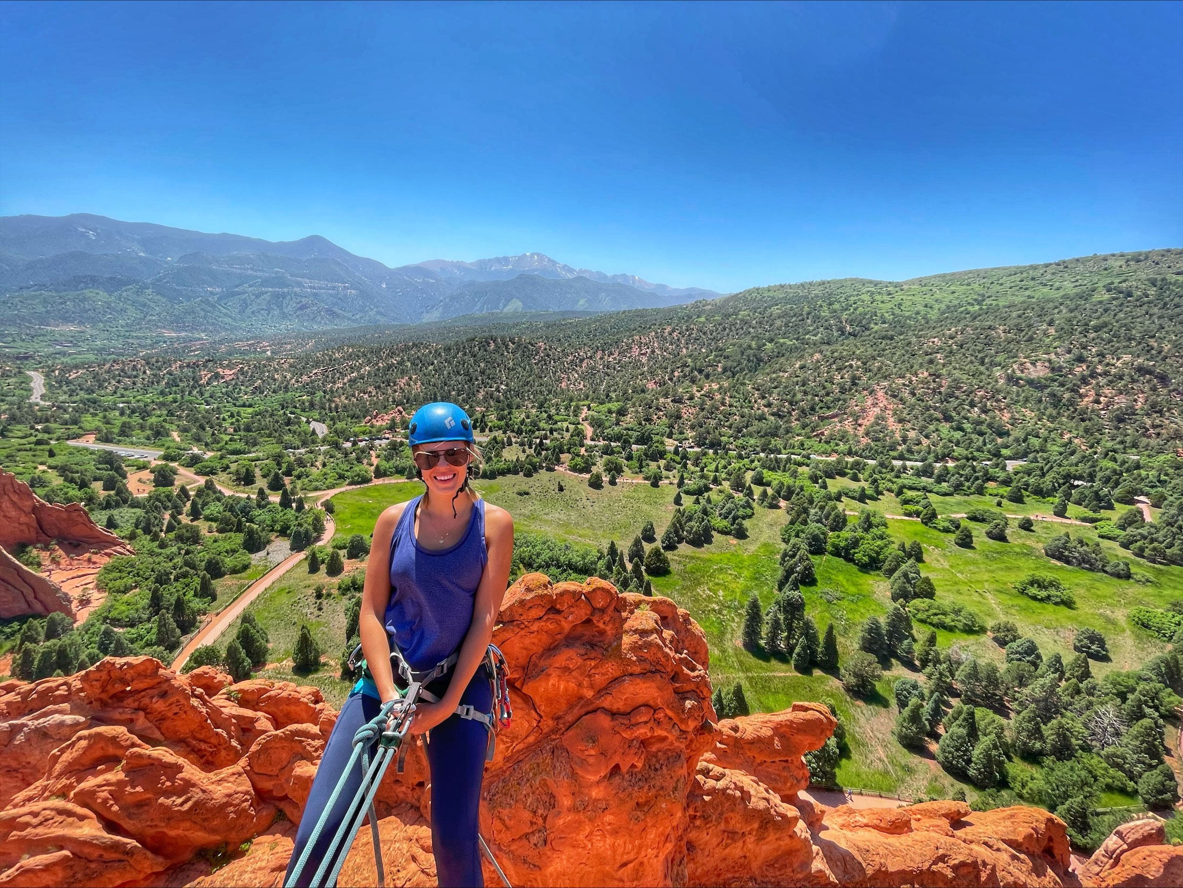 Rock Climbing at Garden of the Gods in Colorado Springs