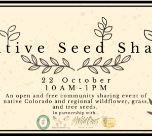Native sharing seed flyer