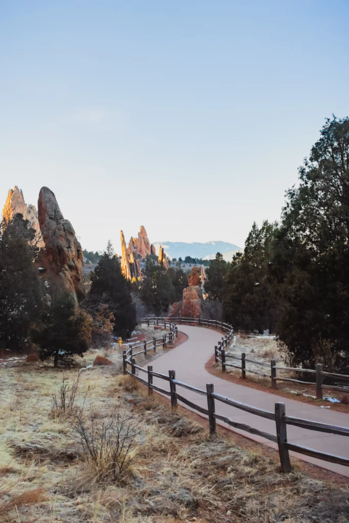 Hiking Trail in Garden of the Gods Park